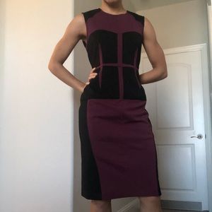Black and Purple dress
